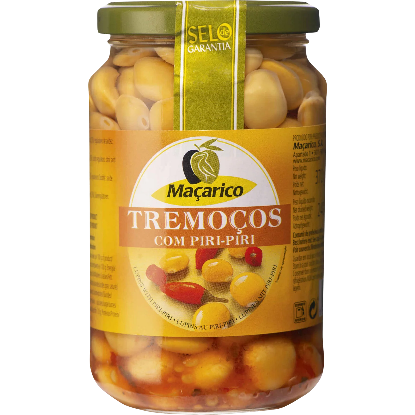 Macarico Tremocos c Piri Piri 240g