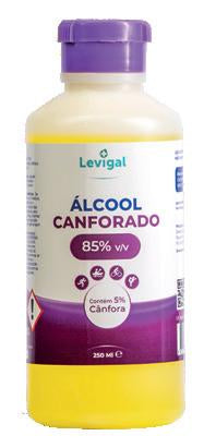 Levigal Álcool Canforado 250ml