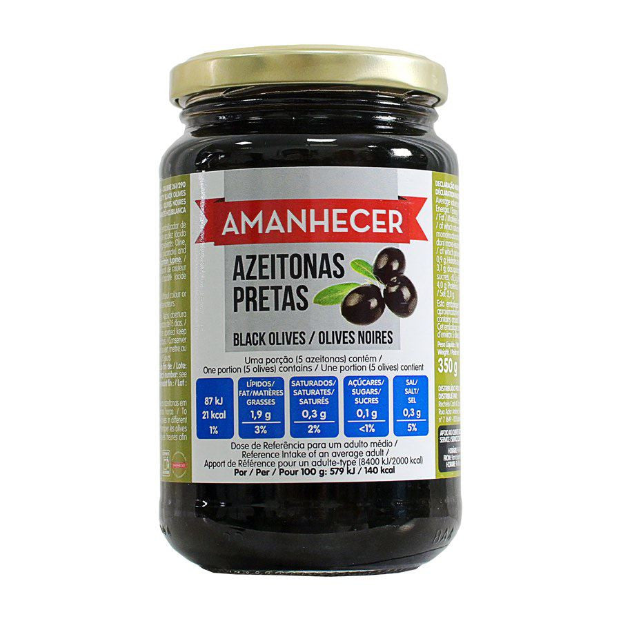 Amanhecer Azeitona Preta 355g